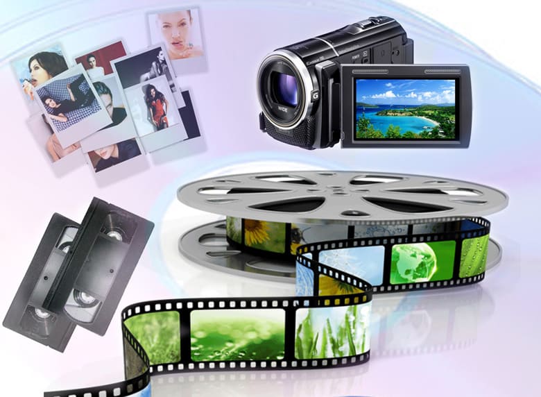 Оцифровка видеокассет VHS и mini-DV SONY